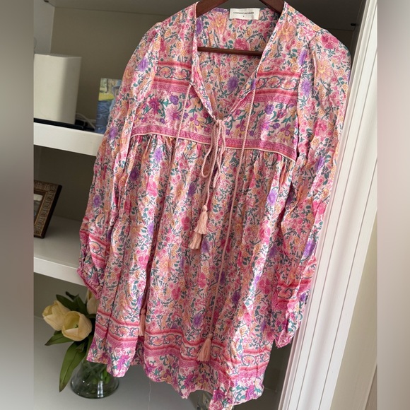 Goodnight Macaroon Boutique Sherry Boho Dress Sz S - Picture 7 of 7